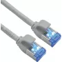 ROLINE S/FTP patchkaapeli Cat.6A TPE PoE-sopiva sotkeutumaton harmaa 1.5m - verkko - CAT 6a