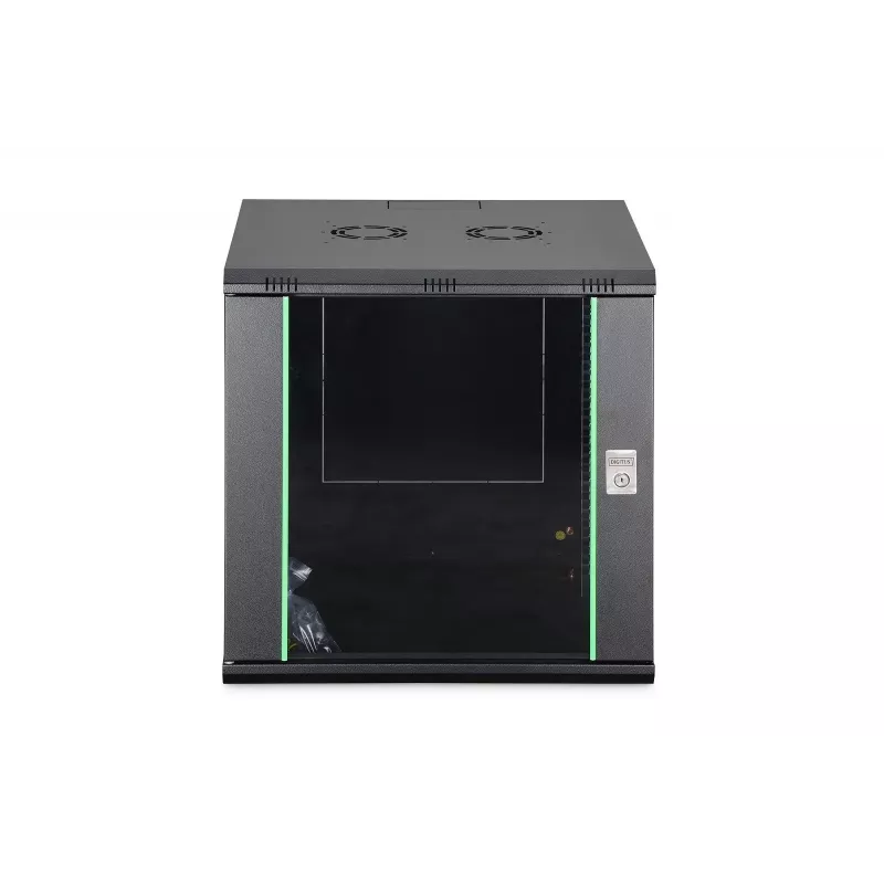 Seinäasennettava verkkokaappi DIGITUS Dynamic-N DN-37111 — 12U, 600 x 600 mm, IP20, avainlukko