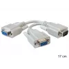 Sarjakaapeli DeLOCK 65403 beige 0,17 m DB-9