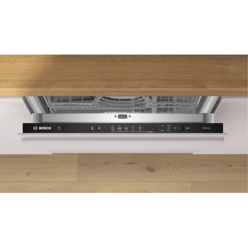 Kalusteisiin asennettava astianpesukone Bosch SMV25AX07F, 12 astiastoa, 46 dB, 60 cm täysintegroitu