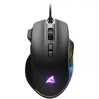Sharkoon hiiri Shark Force 3 optinen 8 painiketta 12 800 DPI musta