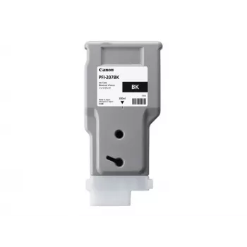 Canon PFI-207 BK mustekasetti 1 kpl alkuperäinen musta