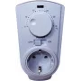 Termostaattipistoke Bachmann Powersocket-Thermo 8141 valkoinen – työnnettävä huonetermostaatti, malli 8141