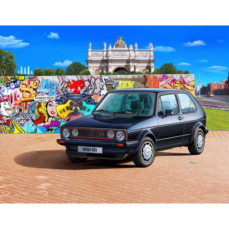 Revell 35 vuotta VW Golf 1 GTI Pirelli automalli