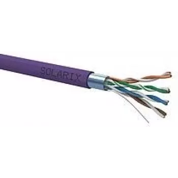 Verkkokaapeli Solarix SXKD-5E-FTP-LSOH RJ45 CAT5E 305m musta