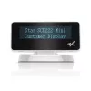 Näyttö Star Micronics SCD222U 20 merkkiä USB 2.0 valkoinen