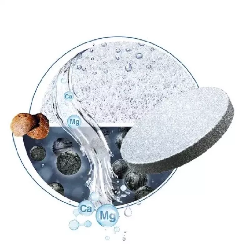 BRITA Active -vesisuodatinpullo 600 ml pastellinsininen suodattimilla