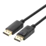 DisplayPort-kaapeli Unitek Y-C609BK — 3 m, uros-uros, musta