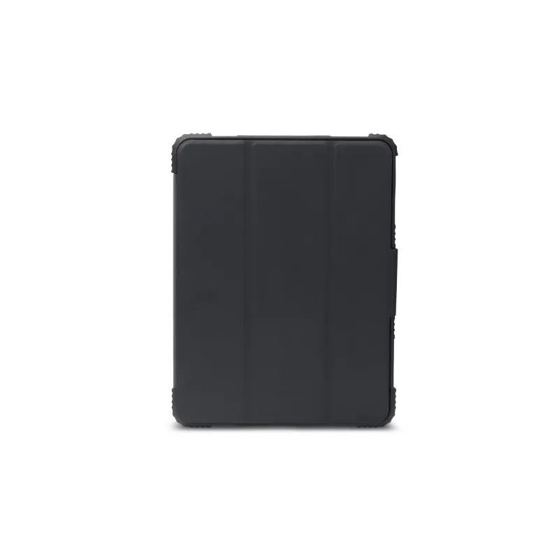 DICOTA Folio Case - läppäkansi tabletille - polykarbonaatti, termoplastinen polyuretaani (TPU), kierrätetty polyeteeni - musta - 10.9 - Apple 10.