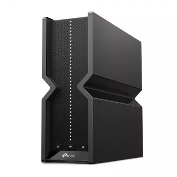 TP-Link Archer BE9300 Tri-Band-Wi-Fi-7-reititin, Wi-Fi 7 (802.11be), Tri-Band (2.4 GHz / 5 GHz / 6 GHz), Ethernet LAN, musta, pöytäreititin