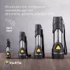 Käsitaskulamppu Varta Day Light Multi LED F20 musta hopea keltainen
