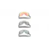 Therabody SmartGoggles hierontalaite kasvoille harmaa