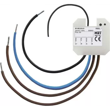MDT RF-BE2230.01 KNX RF+ kosketusliitäntä 2-kertainen UP 230VAC (RF-BE2230.01)