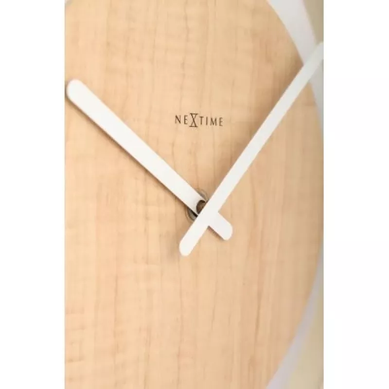 NeXtime kello 3046 Wood Loop, Ø30 cm, seinäkello, puu