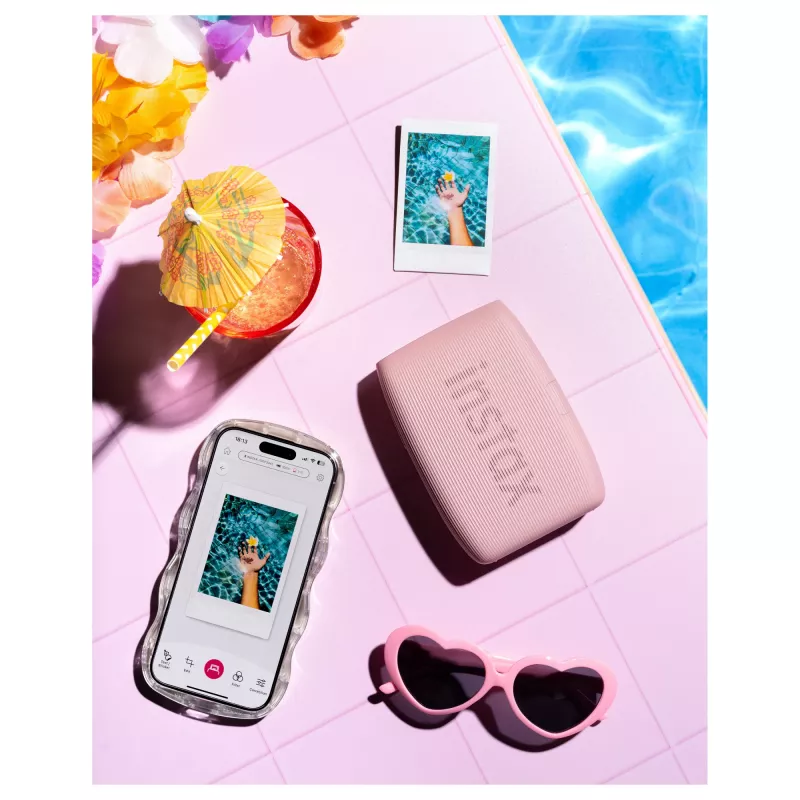 Valokuvatulostin Fujifilm Instax Mini Link 3 pinkki Bluetooth kannettava pikakuvatulostin
