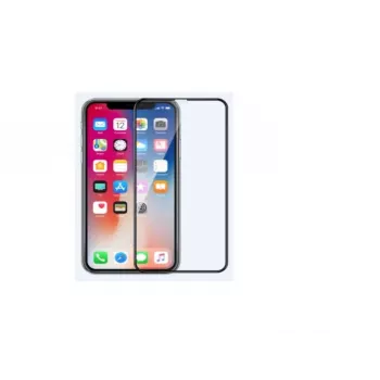 Näytönsuojakalvo COMMA, karkaistu lasi iPhone 11 Pro -puhelimelle – sormenjälkiä hylkivä, musta
