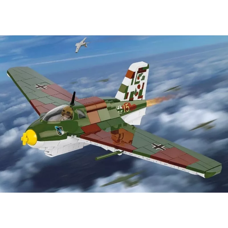 Rakennuspalikat Messerschmitt Me 163B Komet 543 palaa