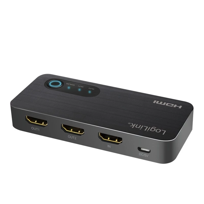 HDMI-jakaja 1x2, 4k/60Hz