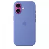 iPhone 16 silikonikotelo MagSafe-yhteensopiva - Periwinkle