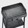 Severin PG 8596 pöytäsähkögrilli, 2000 W, suorakaiteen muotoinen ritilä, musta, kiertosäädin