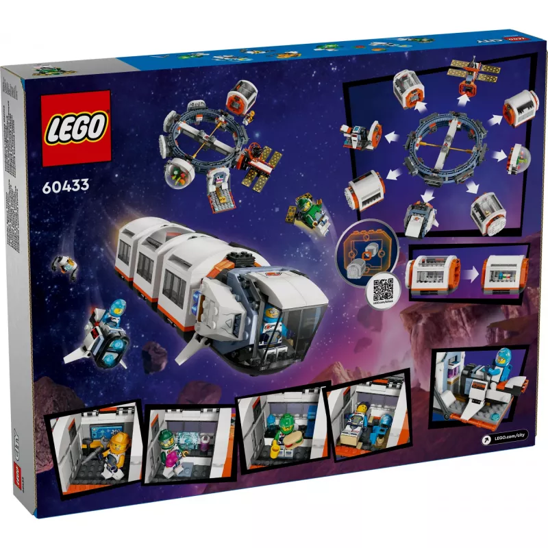 LEGO CITY 60433 MODULAARINEN AVARUUSASEMA