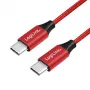 LOGILINK CU0156 LOGILINK - USB 2.0 -kaapeli, USB-C-uros - USB-C-uros, punainen, 1 m