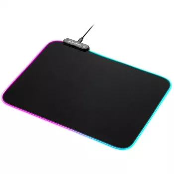 1337 RGB V2 Gaming Mat 360, pelihiirimatto musta