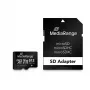 MEDIARANGE SD MicroSD-kortti 512GB UHS-1 Cl.10 sis. adapterin (MR947)