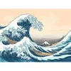 Maalaussarja Ravensburger CreArt ART Collection Die große Welle Hokusai 23690 — maalaa numeroilla -taidesarja
