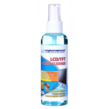 Puhdistussarja LCD-/TFT-/plasmanäytöille Esperanza ES107, 100 ml