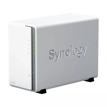Synology DiskStation DS223J NAS/tallennuspalvelin työpöytä Realtek RTD1619B 1 GB DDR4 DiskStation Manager valkoinen
