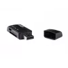 Natec MINI ANT 3 USB 2.0 -kortinlukija (SD, SDHC, MMC, M2, microSD), musta (NCZ-0560)
