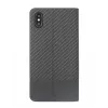 Puhelimen kirjakotelo Tellur Carbon iPhone XS:lle – musta