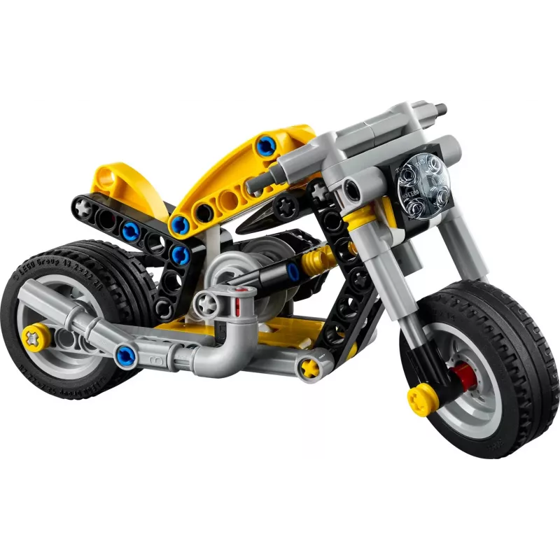 LEGO TECHNIC 42225 Keltainen moottoripyörä