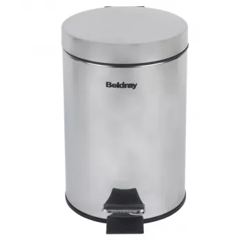 Beldray LA038098SSAFEU7 -poljinroskakori 3 litraa Soft-Close ruostumaton teräs