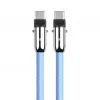 2in1 USB-C kaapeli 1m sininen
