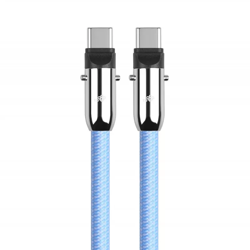2in1 USB-C kaapeli 1m sininen