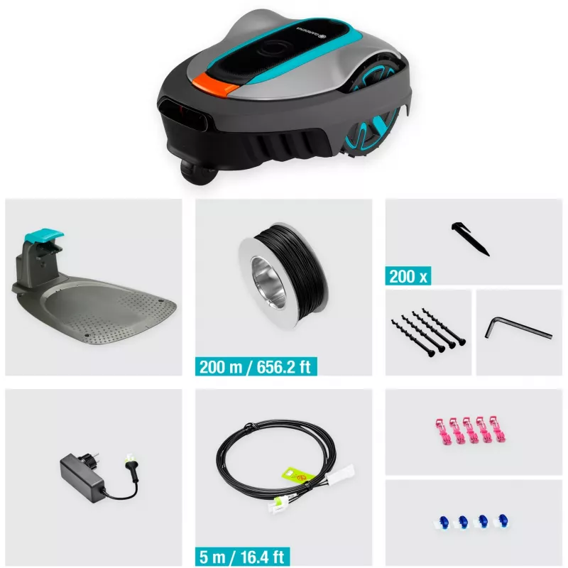 Robottiruohonleikkuri Gardena SILENO city
