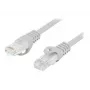 Verkkokaapeli LANBERG PCU6-10CU-0025-S Cat6 U/UTP 0,25 m RJ-45 suora, harmaa, 10000 Mbit/s