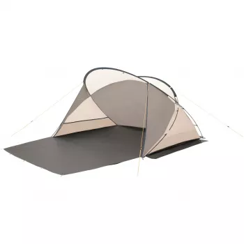 Rantakotelo Shell, teltta harmaa/beige, UV-suoja 50+