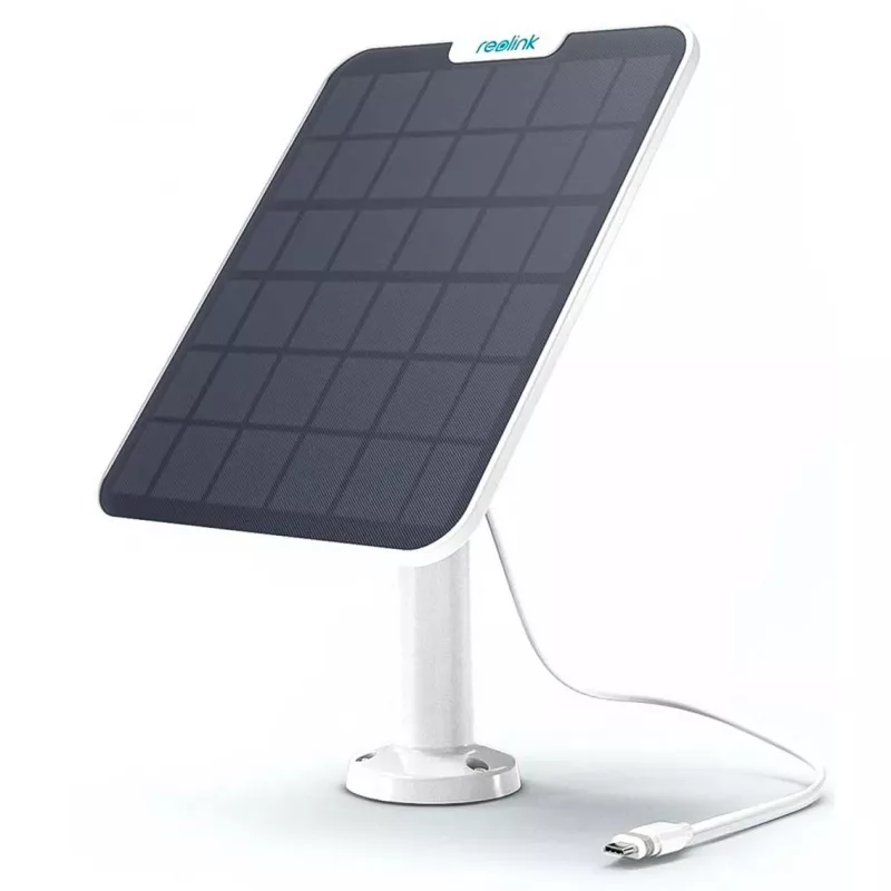 Reolink aurinkopaneeli 2 paristokäyttöinen kamera 6W USB Type-C IP65