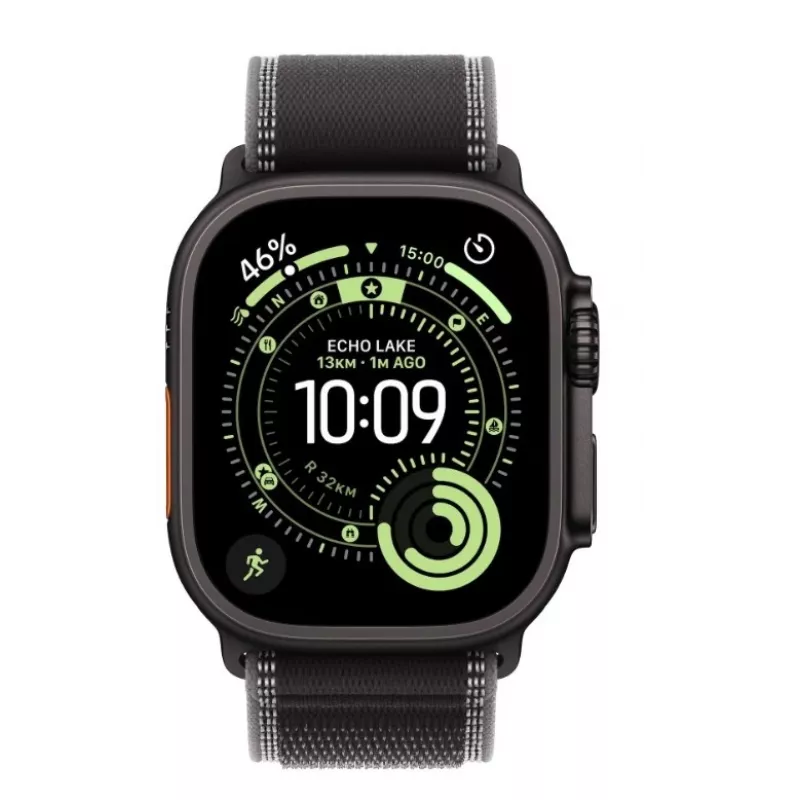 Älykello Apple Watch Ultra 3 GPS + Cellular 49 mm musta titaanikotelo