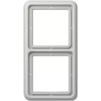 JUNG CD 582 LG - harmaa - duroplasti - ruuviton - JUNG - 81 mm - 152 mm
