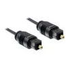 Toslink-audiokaapeli DeLOCK 82880 2 m musta