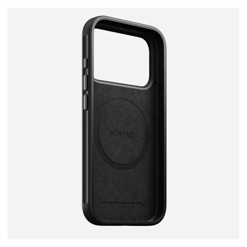 Puhelinkotelo Nomad Modern Leather Case iPhone 17 Pro, 16 cm (6,3 tuuman), tan, nahka & PC/TPU