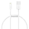 Baseus Superior Series -kaapeli USB–Lightning, 2,4A, 0,25m (valkoinen)