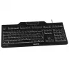 CHERRY KC 1000 SC näppäimistö yleiskäyttöinen USB AZERTY belgialainen musta