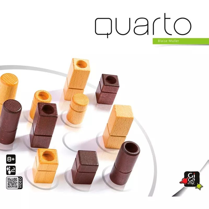 Lautapeli G3 Quarto (strategia) — 20 min peliaika, 8-vuotiaasta