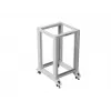 Avoin teline 19 inch 18U 600x800 harmaa