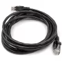 Cat5E UTP -kaapeli, 2 m, musta